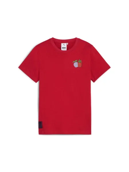 T-shirt dziecięcy Puma X One Piece Graphic czerwona