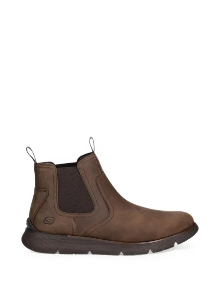 Botine chelsea Skechers maro