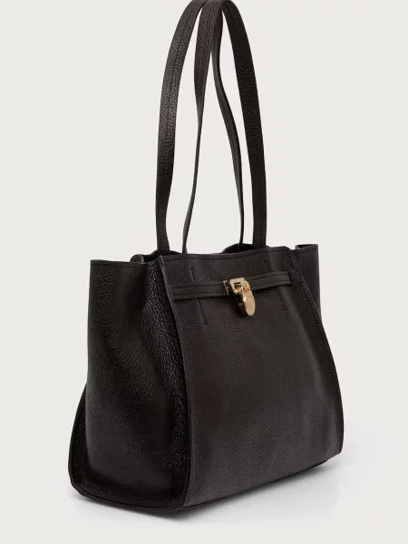 Кожаная сумка шоппер Michael Michael Kors
