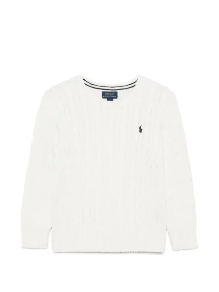Πουλόβερ Polo Ralph Lauren λευκό