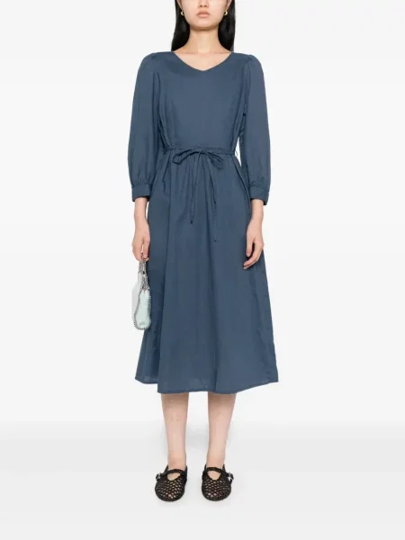 Rochie To B. By Agnès B. cu decolteu în V de costum albastru