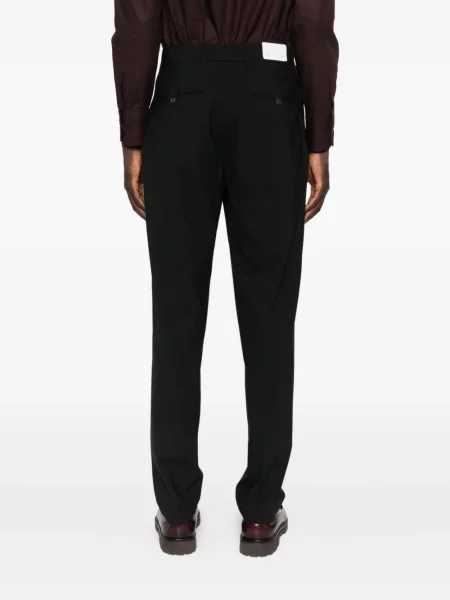 Pantaloni Eleventy plisate negru