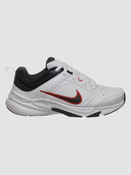 Кожаные повседневные кроссовки Nike белые