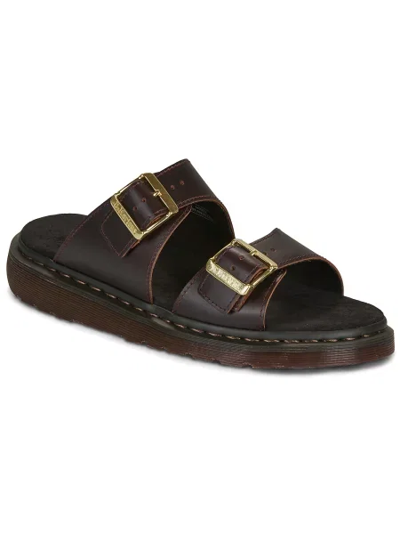 Šľapky Dr. Martens červená