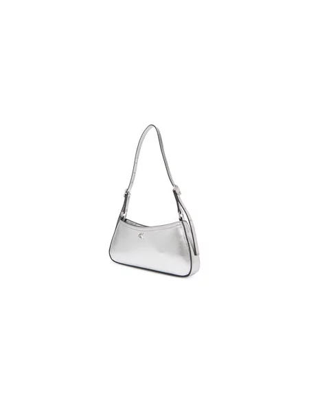 Calvin Klein Torba za čez ramo srebrna siva