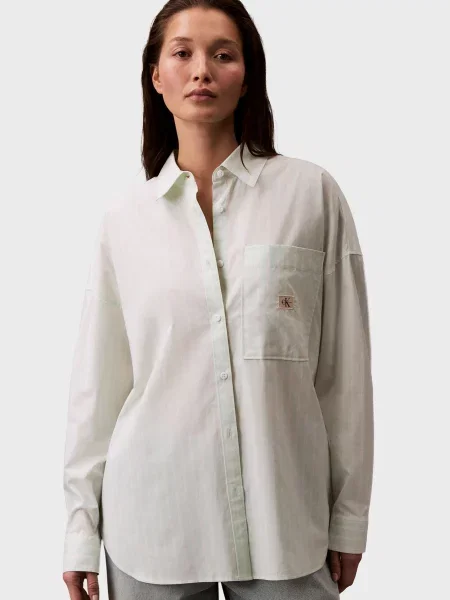 Рубашка Calvin Klein Jeans в полоску