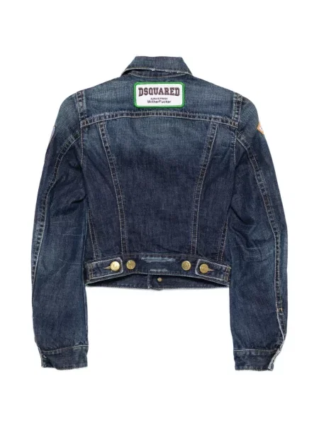 Geacă de blugi Dsquared2 albastru