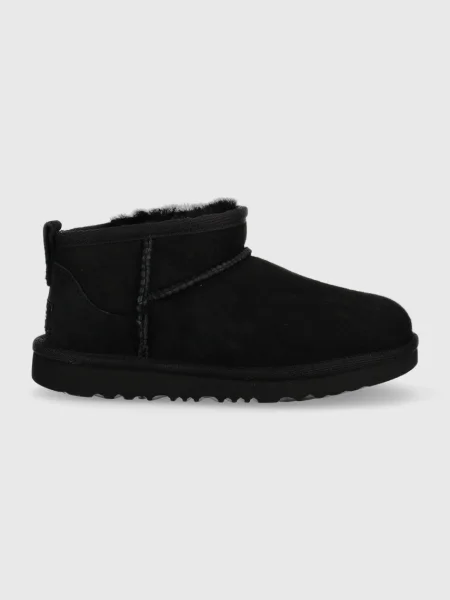 Ugg Botki Classic Ultra Mini schwarz czarne