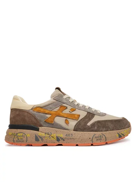 Premiata Sneakers MICK | piele întoarsă maro