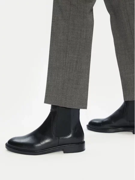 Sztyblety Vagabond Shoemakers na płaskim obcasie czarne