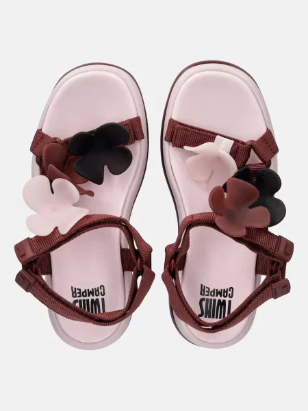 Camper sandali s platformo TWS roza