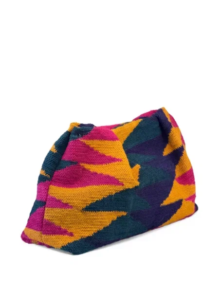 Clutch Sensi Studio με αφηρημένο print μπλε
