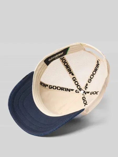 Czapka z daszkiem z wyhaftowanym motywem model Cuddly' Goorin Bros niebieska