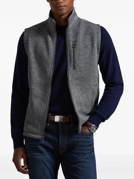 Ριγέ polo Polo Ralph Lauren με κουκούλα με αυτόγραφο λευκό