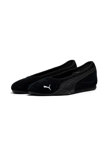 PUMA baleriny Catch Soleil Buty Czarny/Biały białe