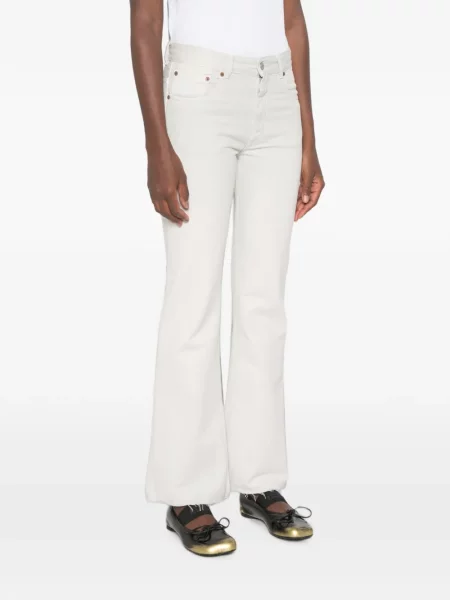 Lepršave traperice Mm6 Maison Margiela lepršave siva