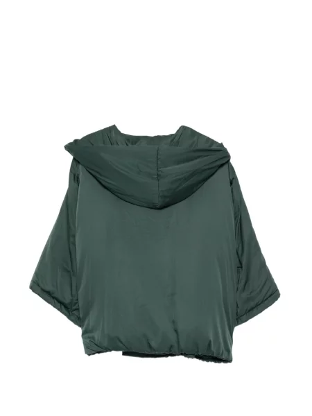 Geacă Liviana Conti cu glugă verde
