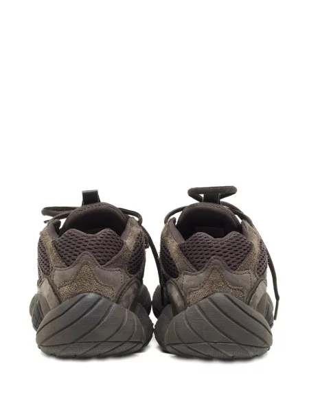 Маратонки Adidas Yeezy с връзки с дантела кафяво