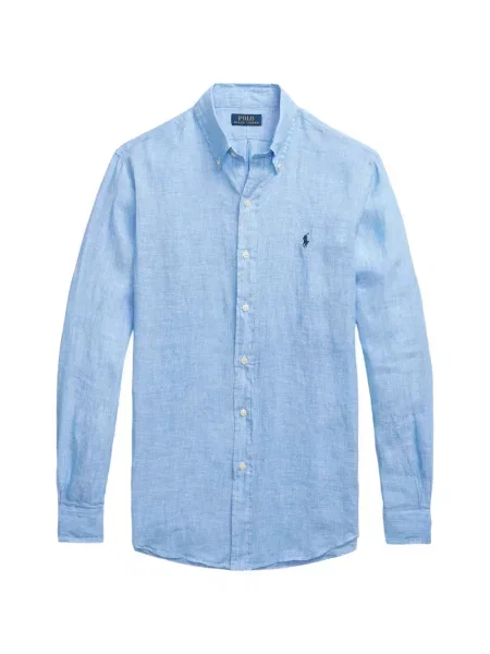 Matlasat tricou polo Polo Ralph Lauren cu decolteu rotund cu autograf roșu