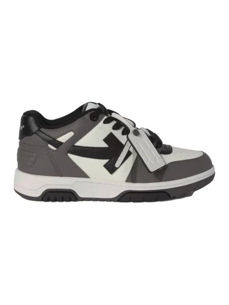 Sneakersy Off-white biznesowe białe