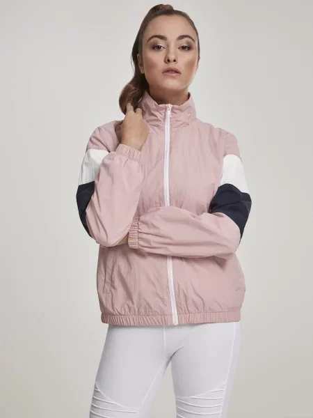 Kurtka puchowa Urban Classics do biegania różowa
