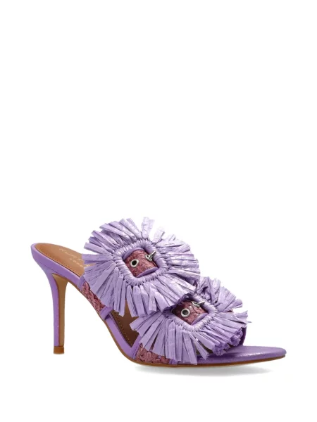 Sandale Kurt Geiger London cu cataramă violet