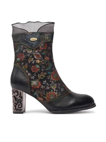 Botine Laura Vita negru