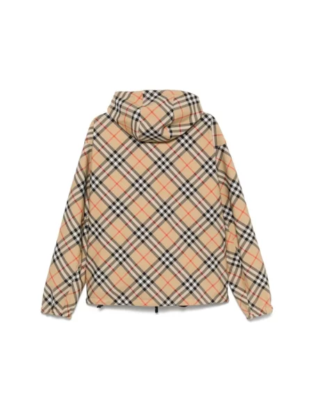 Kurtka Burberry z kapturem beżowa