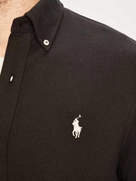 POLO RALPH LAUREN cămașă | Regular Fit negru