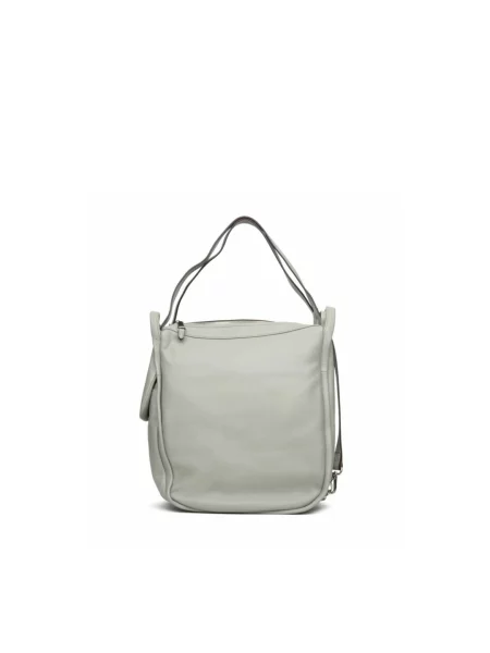 Сумка шкіряна Estro сіра
