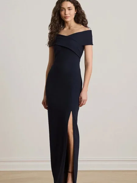 Lauren Ralph Lauren haljina s viskozom plava