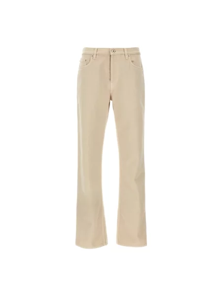 Jeansy Burberry beżowe