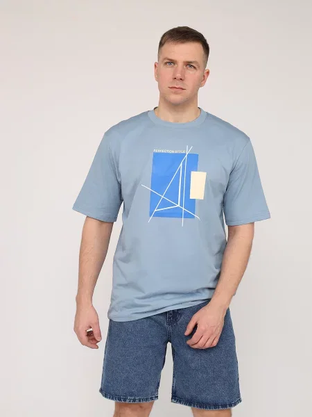 Футболка YUKI синій