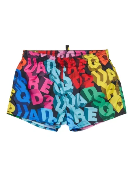 Kąpielówki dziecięce Dsquared2 czarne