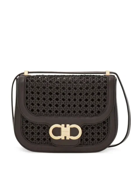 Torebka crossbody Ferragamo brązowa