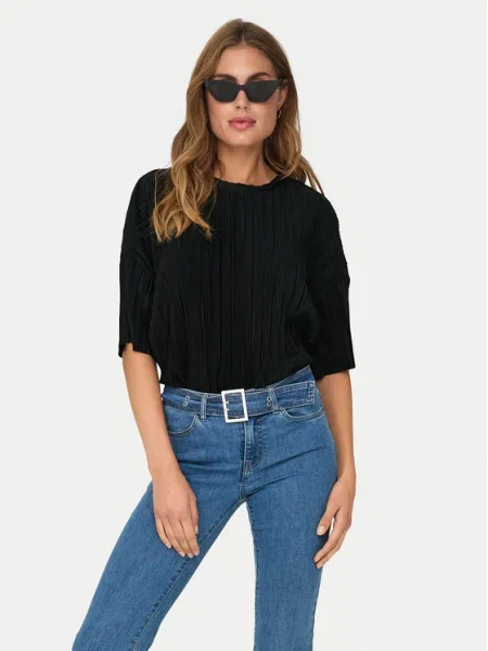 ONLY Bluză Ravenna negru