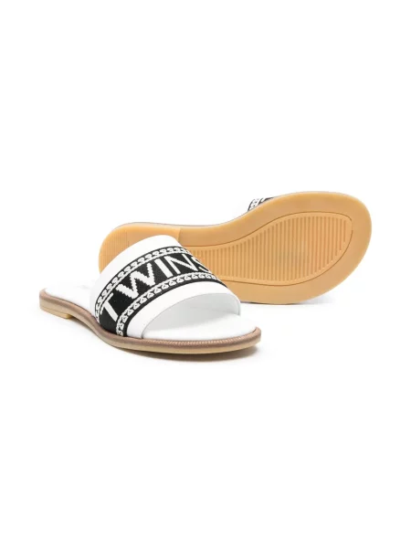 Sandały dziecięce Twinset białe
