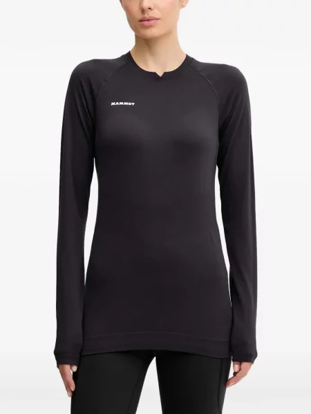 Tricou Mammut lung negru