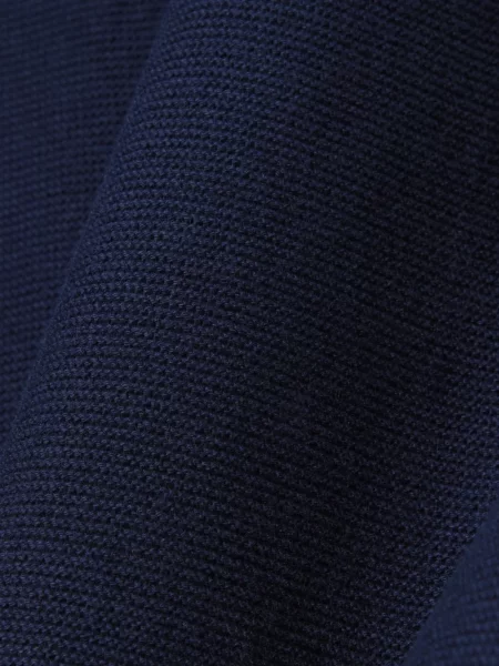 Polo Lacoste scurt albastru