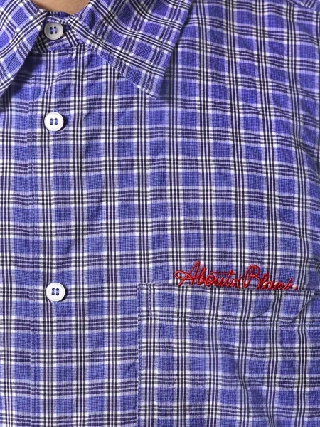 About:Blank Koszula Comfort Fit blau biała