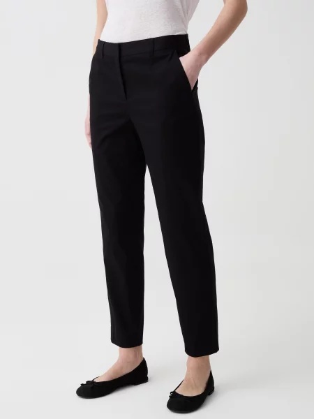 OVS Штани класичні чорний