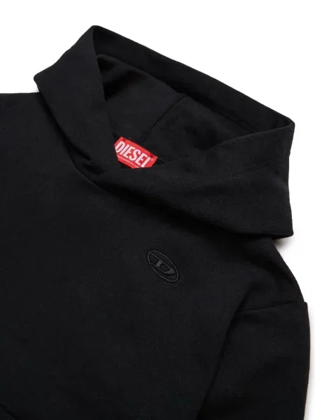 Bluza z kapturem dziecięca Diesel czarna
