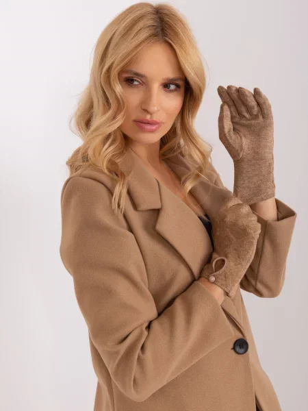 Mănuși Fashionhunters tricotate