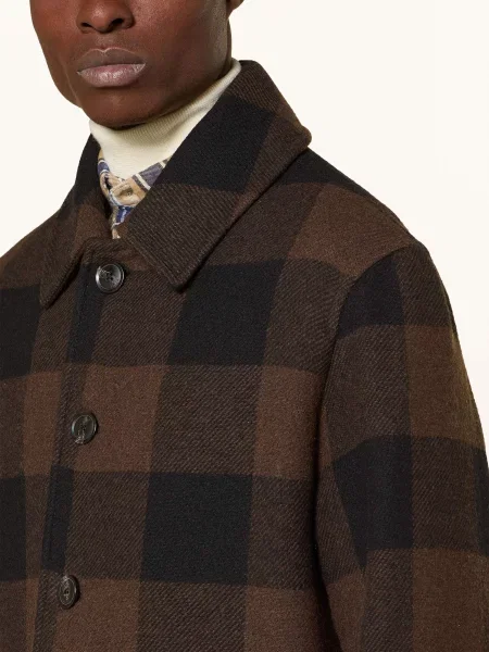 Tommy Hilfiger Bunda černá/ tmavě hnědá černá