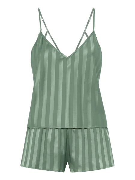 LSCN by LASCANA Pižama svetlo zelena