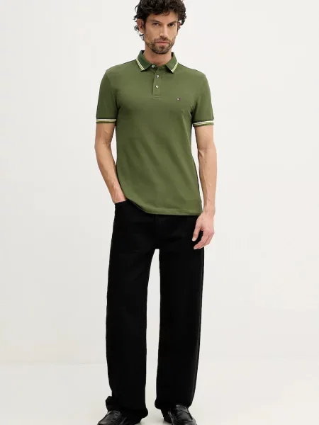 Tommy Hilfiger kratka majica zelena