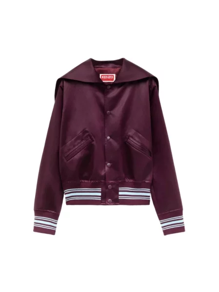 Kurtka bomber Kenzo fioletowy