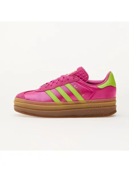 Sneakers adidas Gazelle Bold W Selufu/ Solar Slime/ Gold Metallic EUR 36 roz