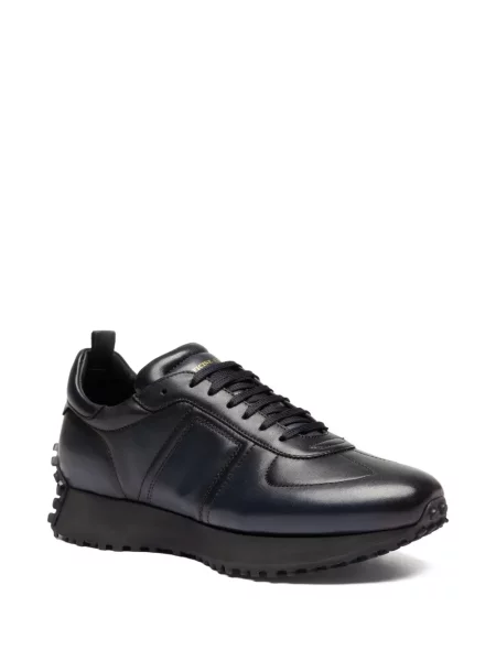 Sneakerși Officine Creative din piele albastru