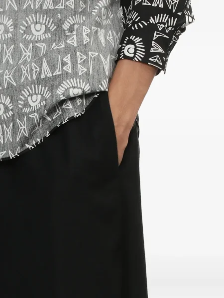 Pantaloni Black Comme Des Garçons negru